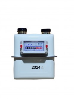 Счетчик газа СГД-G4ТК с термокорректором (вход газа левый, 110мм, резьба 1 1/4") г. Орёл 2024 год выпуска Норильск